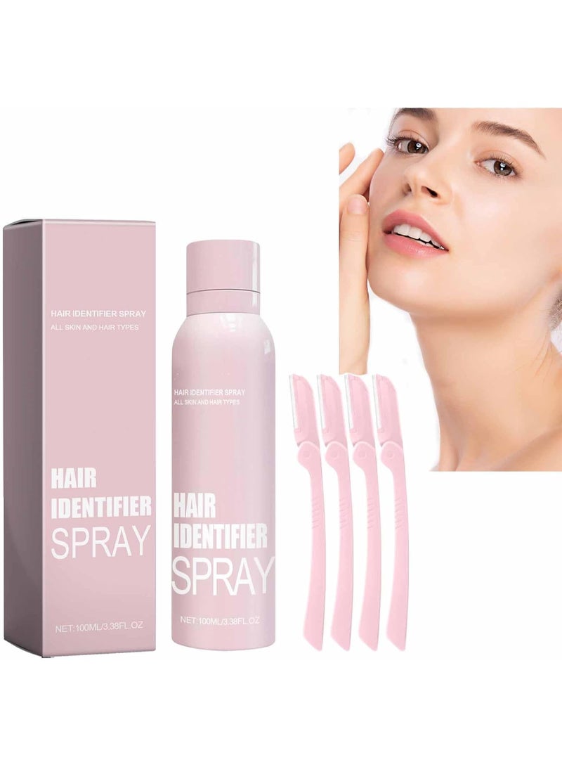 جايسوينغ بخاخ تحديد شعر الوجه بعد الحلاقة - بخاخ لتحديد شعر الوجه، بودرة بخاخ ديرمابلانينج، بخاخ لتحديد شعر الجسم والبشرة، بخاخ بودرة حلاقة الوجه، بخاخ إزالة الشعر - Image 1